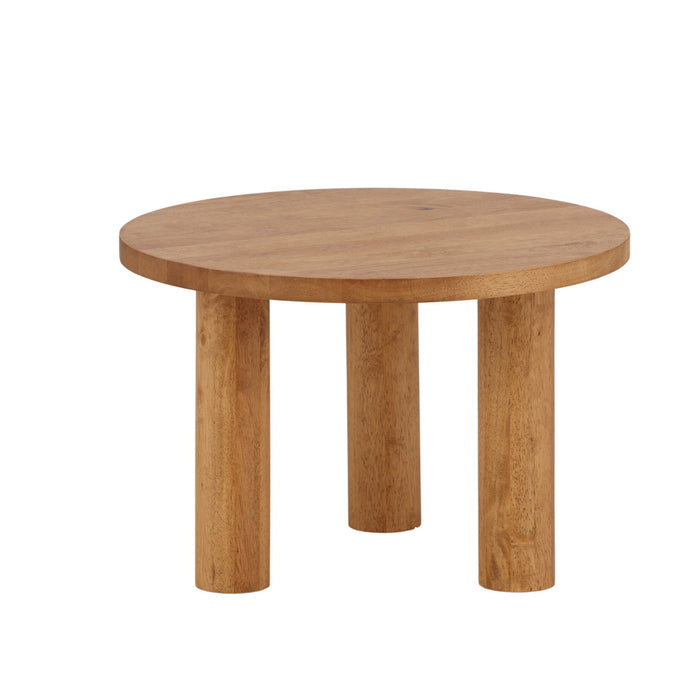 Fjôrd - Salontafel Naturel Ø60cm - Rubberhout - Duxbury