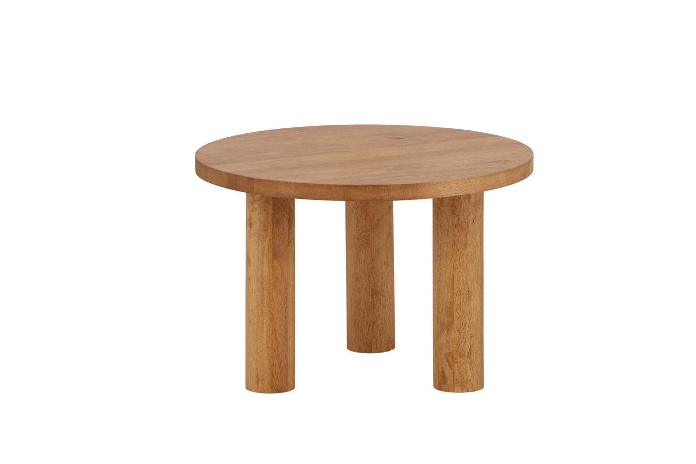 Fjôrd - Salontafel Naturel Ø60cm - Rubberhout - Duxbury