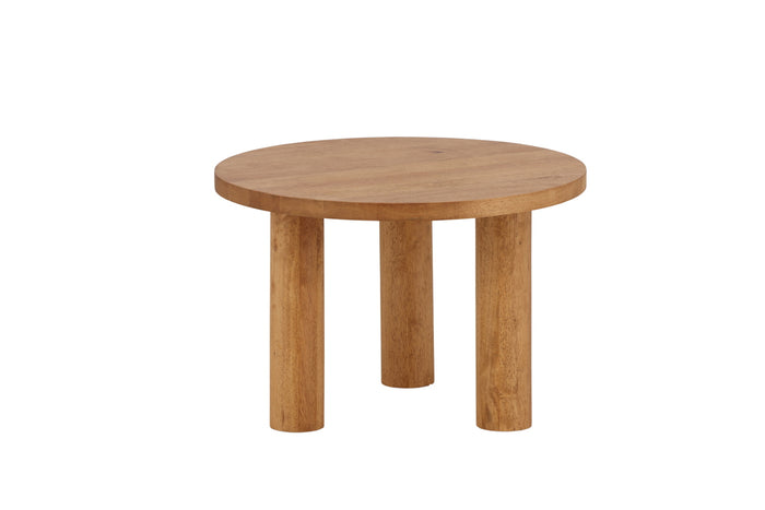 Fjôrd - Salontafel Naturel Ø60cm - Rubberhout - Duxbury