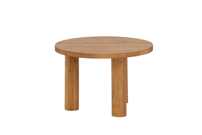 Fjôrd - Salontafel Naturel Ø60cm - Rubberhout - Duxbury