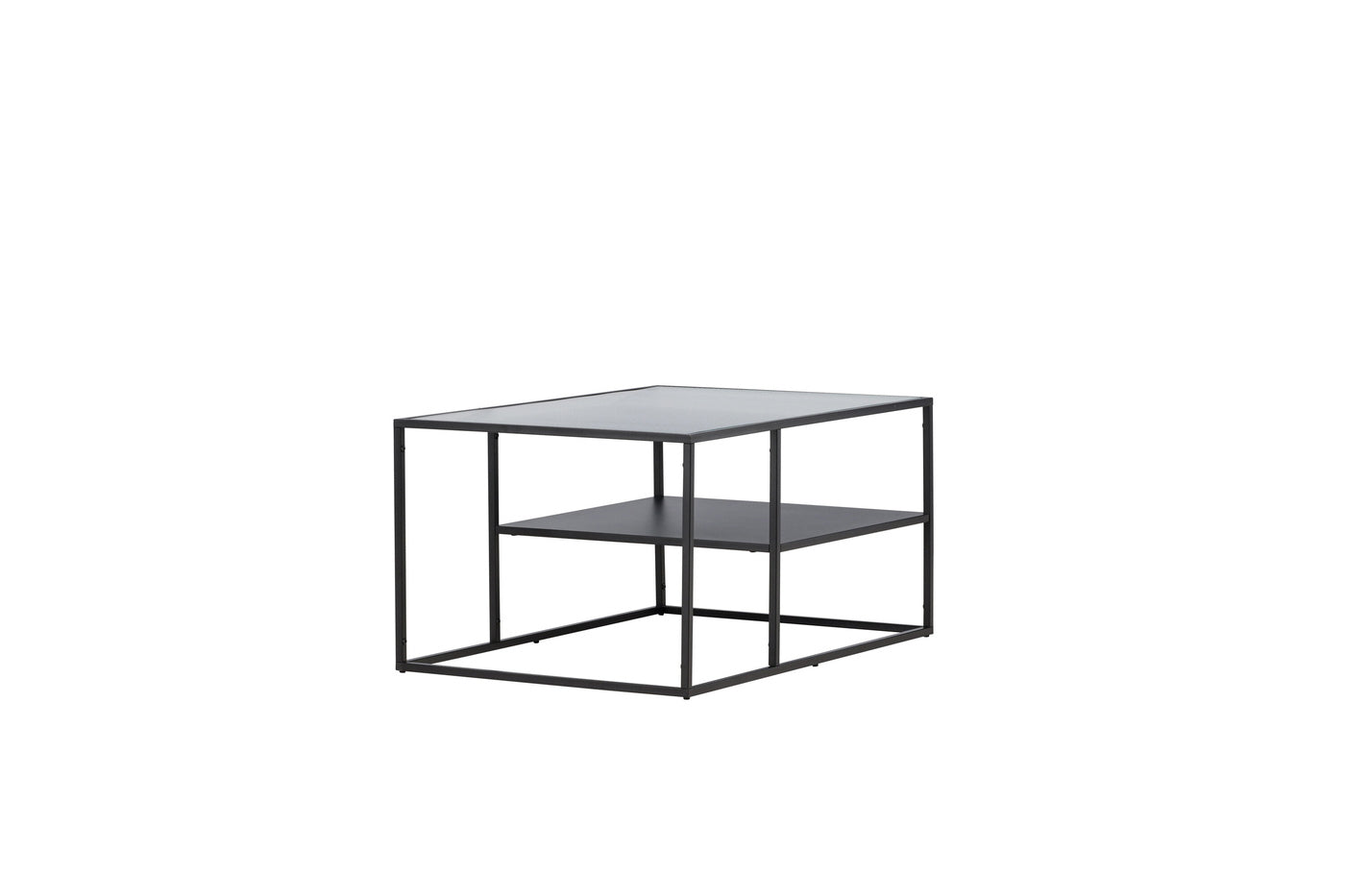 Fjôrd - Salontafel Zwart 60cm - Glas - Campinas
