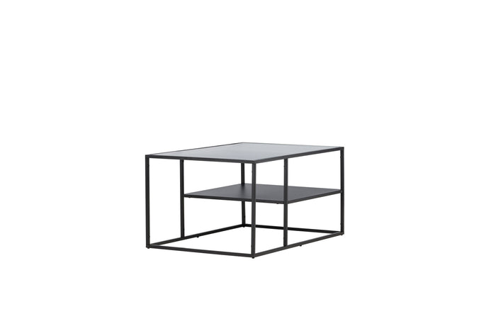 Fjôrd - Salontafel Zwart 60cm - Glas - Campinas