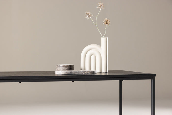 Fjôrd - Salontafel Zwart 120cm - MDF - Mallan