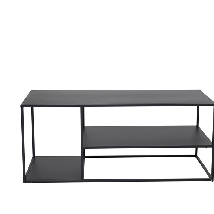 Fjôrd - Salontafel Zwart 120cm - Staal