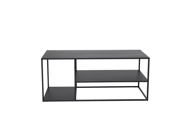 Fjôrd - Salontafel Zwart 120cm - Staal