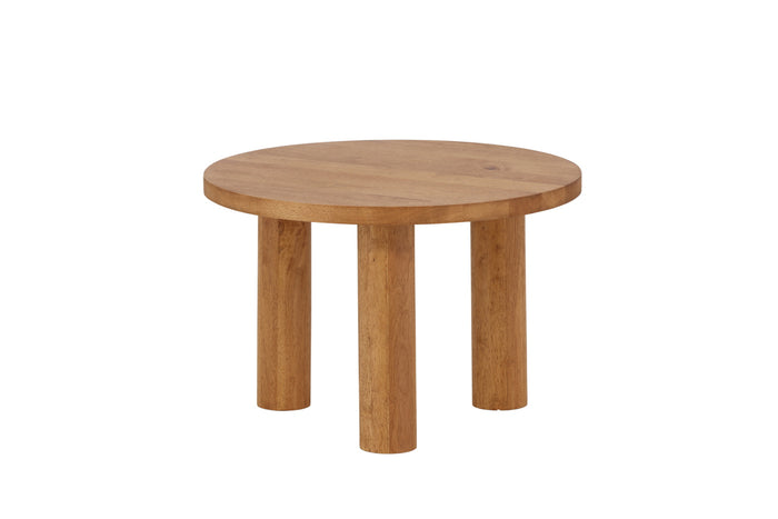 Fjôrd - Salontafel Naturel Ø60cm - Rubberhout - Duxbury