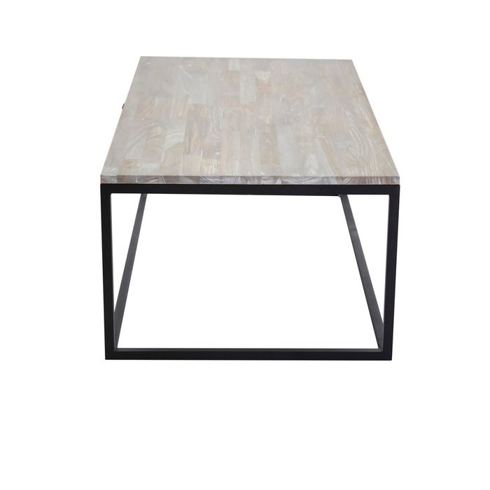 Fjôrd - Salontafel Grijs 120cm - Teakhout - Jepara