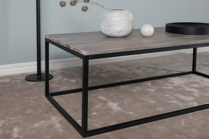 Fjôrd - Salontafel Grijs 120cm - Teakhout - Jepara