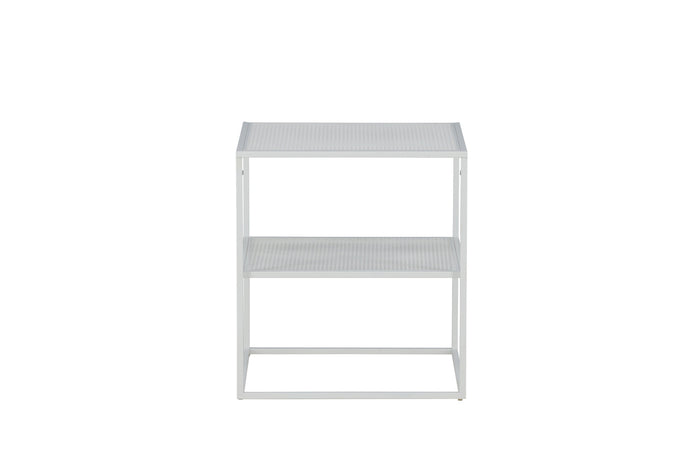 Fjôrd - Bijzettafel Wit 65cm - Staal - Netz