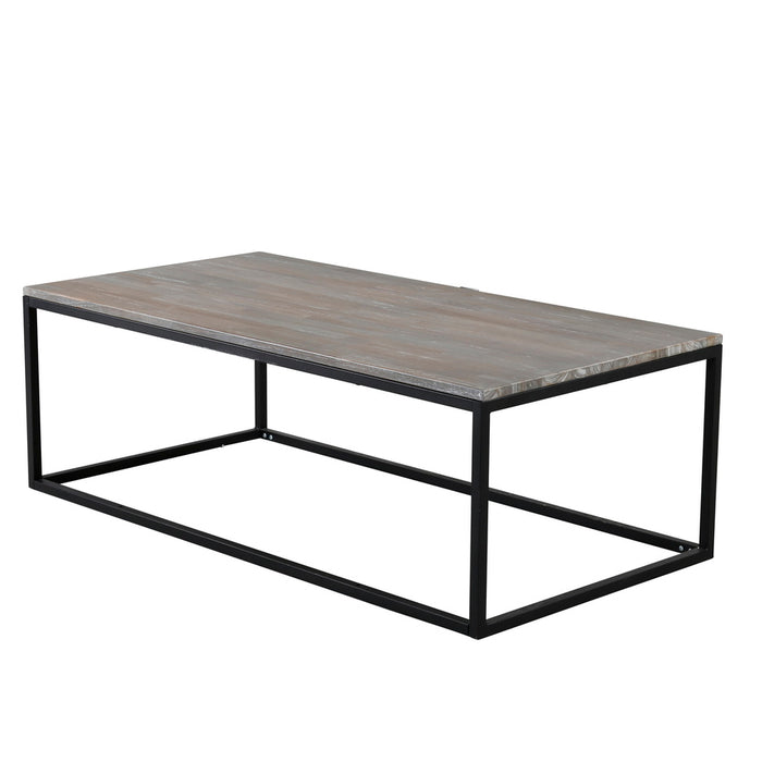 Fjôrd - Salontafel Grijs 120cm - Teakhout - Jepara