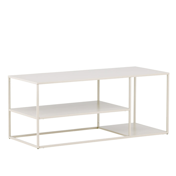 Fjôrd - Salontafel Beige 120cm - Staal