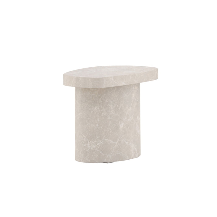 Fjôrd - Sidetable Grijs Betonlook 30cm - Båstad