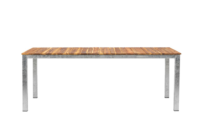 Fjôrd - Tuintafel Zilver 200cm - Acaciahout - Zenia