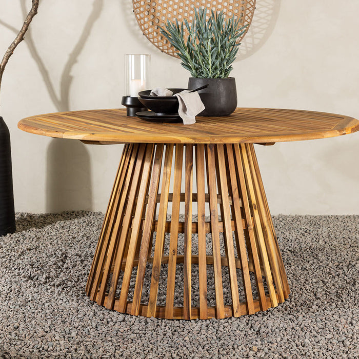 Rebellenclub Tuintafel Aurum - ø120cm - Hout