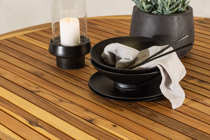 Rebellenclub Tuintafel Aurum - ø120cm - Hout