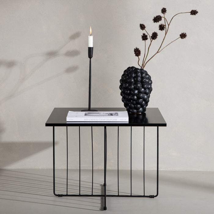 Fjôrd - Salontafel Zwart 60cm - MDF - Dayton