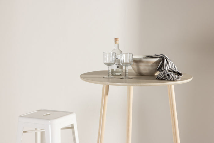 Fjôrd - Bartafel Wit Ø70cm - Plaza