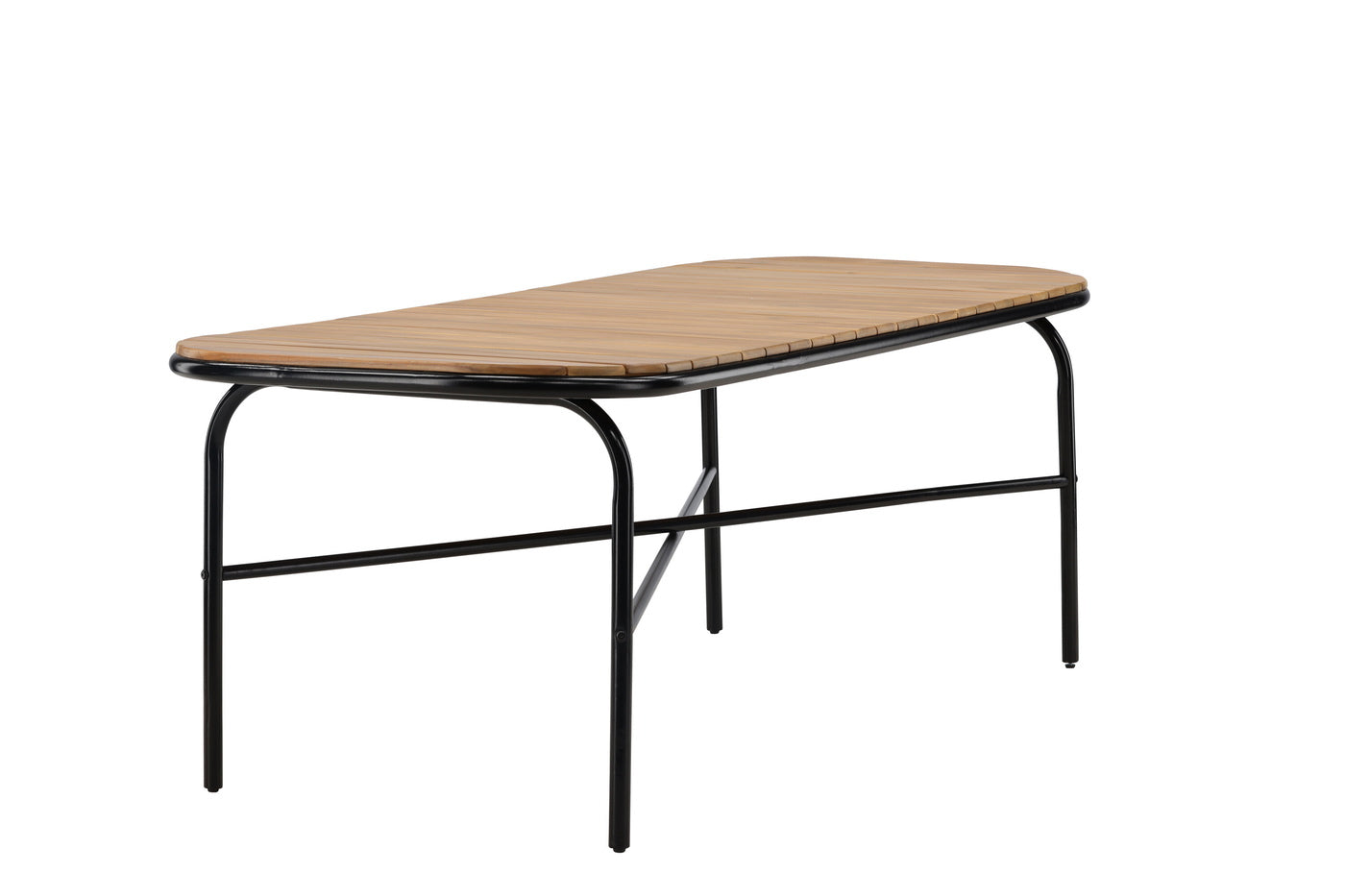 Fjôrd - Tuintafel Zwart 200cm - Acaciahout - Holmbeck