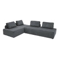 sweeek - Fauteuils in corduroy 2 zitplaatsen (set van 2)