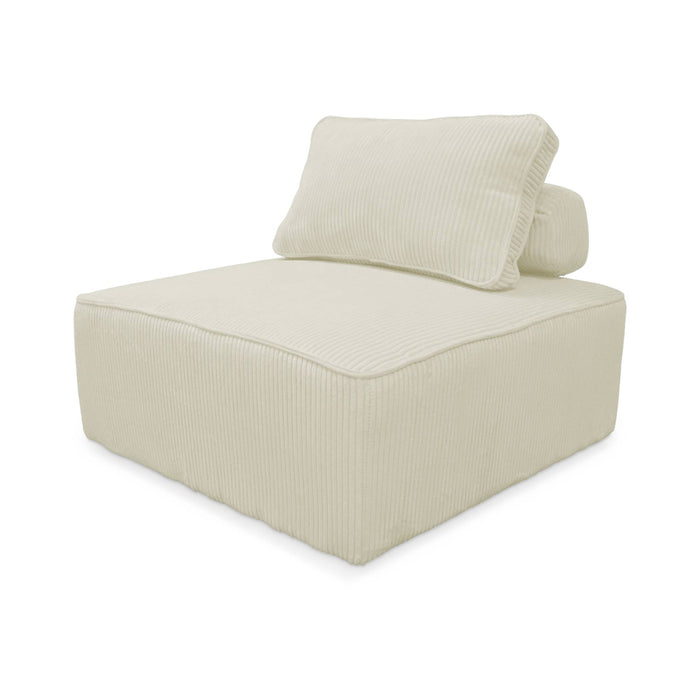 sweeek - Set van fauteuils voor modulaire bank 4 zitplaatsen corduroy