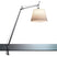 Artemide Tolomeo Mega klemlamp LED met snoerdimmer perkament 32 cm