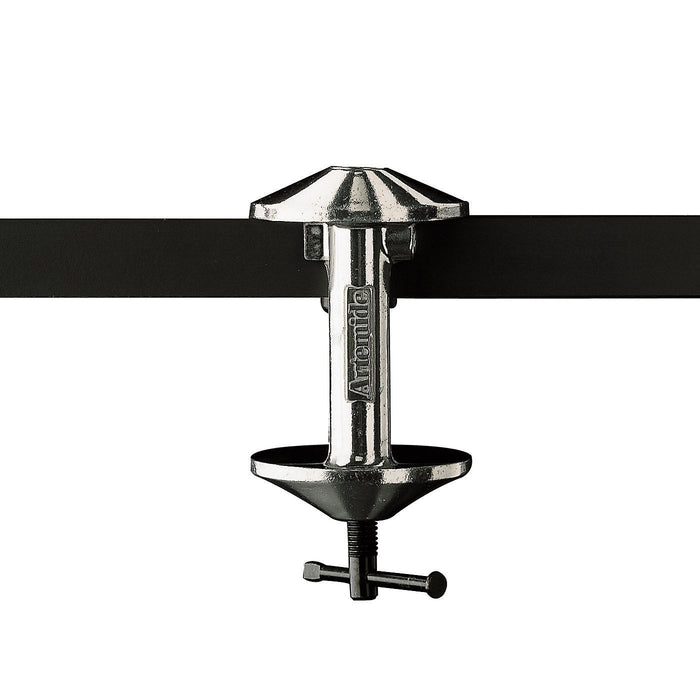 Artemide Tolomeo Mega klemlamp LED met snoerdimmer perkament 36 cm