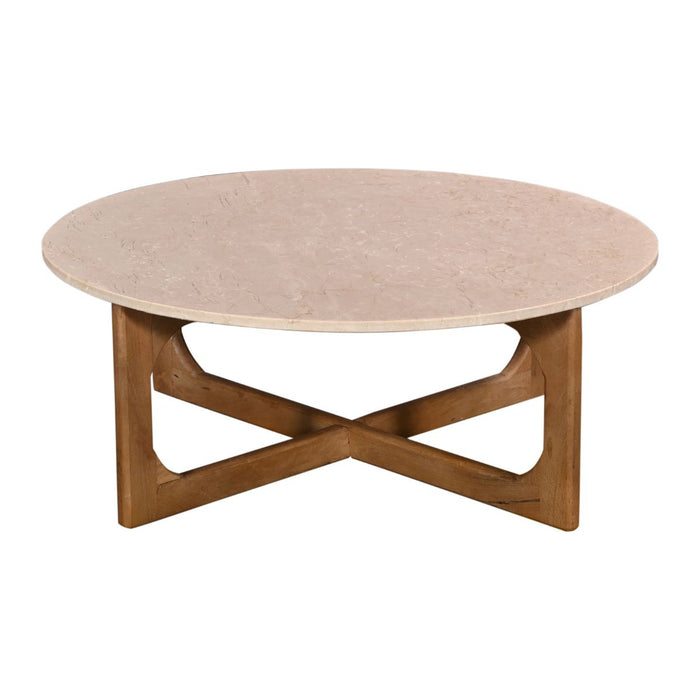 Giga Meubel - Salontafel Marmer Naturel - Set Van 2 - 90cm - Lino