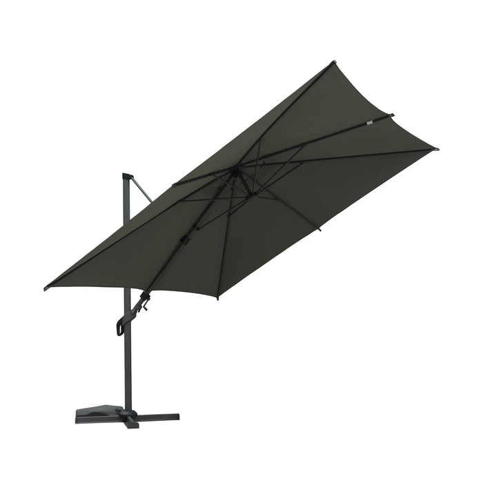 sweeek - Rechthoekige parasol met een afmeting van 3x4m