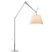 Artemide Tolomeo Mega Terra booglamp LED 3000K snoerdimmer alu