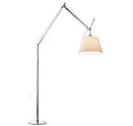 Artemide Tolomeo Mega Terra booglamp LED 3000K snoerdimmer alu