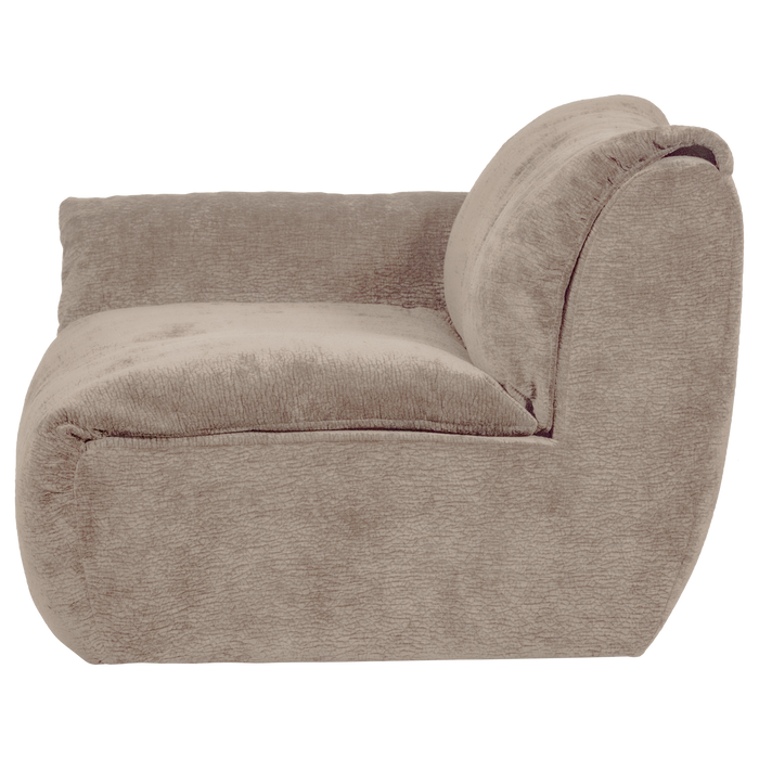 WOOOD Baggy 1-Zits Met Arm Links - 3D Chenille - Zand - 81x114x101