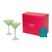 Urban Nature Culture Martini Cocktail Glas - Set Van 2 - In Geschenkverpakking