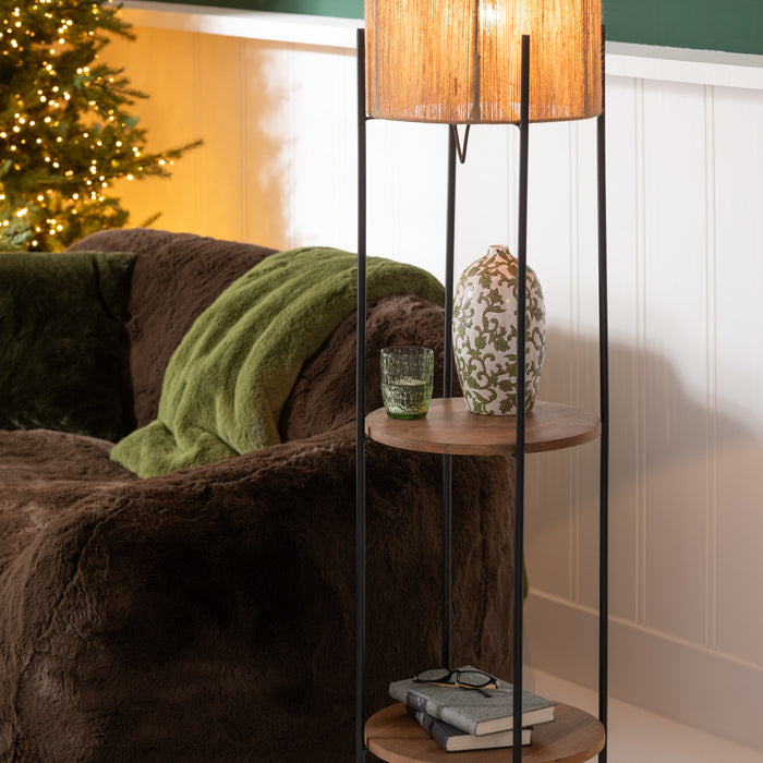 J-Line zetel Cutie - polyester - bruin - large