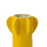 J-Line vaas Juno - keramiek - geel - medium - 27 cm hoog