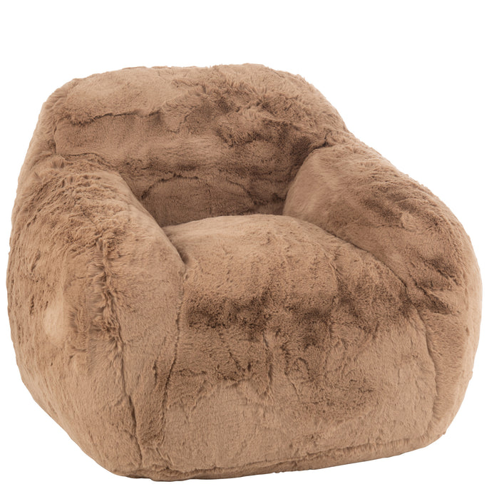 J-Line zetel Cutie - polyester - taupe - small