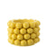 J-Line bloempot Citroenen- keramiek - geel - medium - Ø 25 c