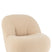 J-Line zetel Teddy Bouclé - textiel - beige