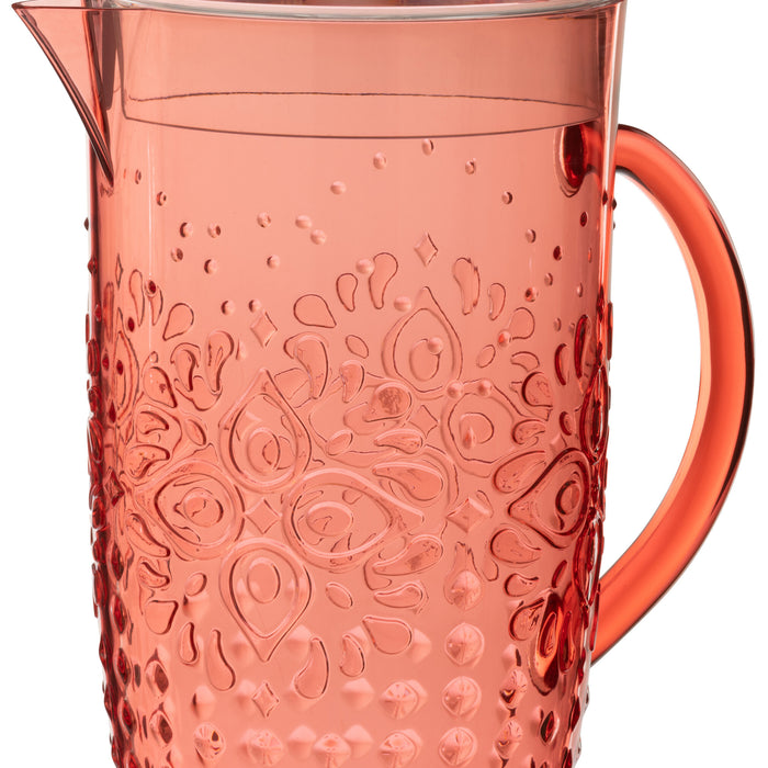 J-Line karaf - kunststof - rood