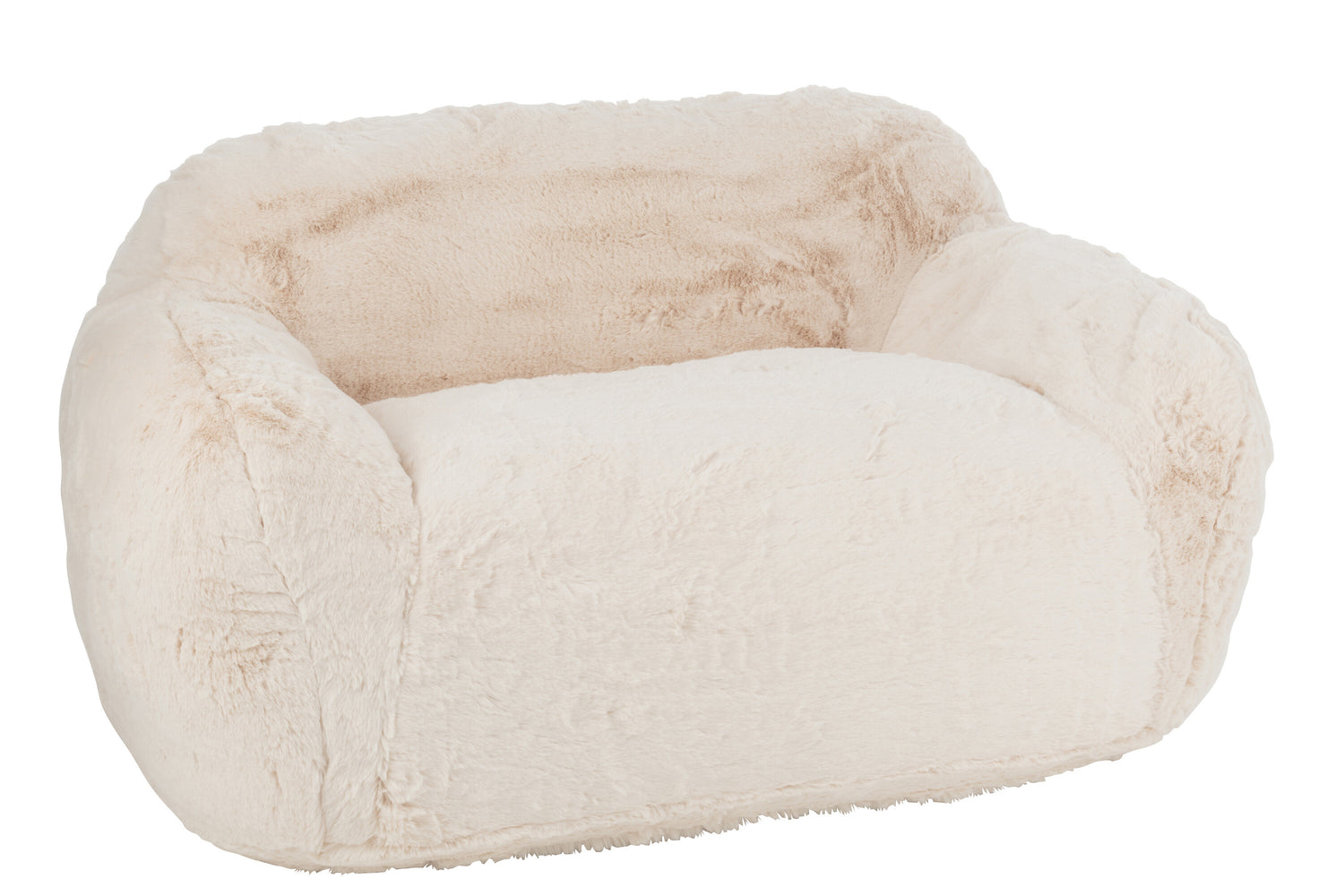 J-Line sofa Cutie - polyester  creme - large