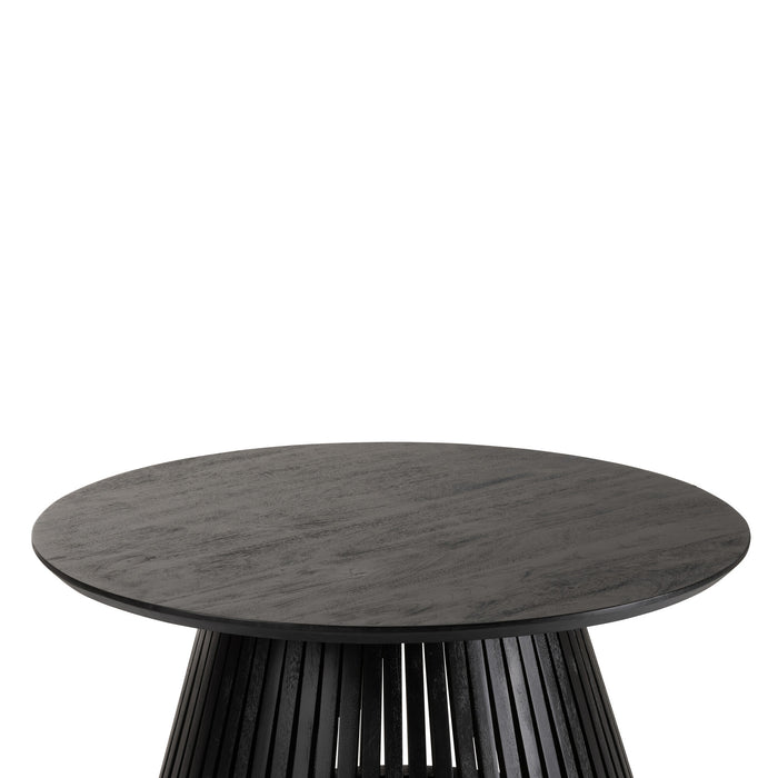 J-Line tafel Vincent - hout - zwart - medium