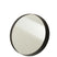 J-Line spiegel Rond Boord - metaal - zwart - medium - Ø 40 c