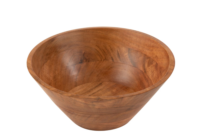 J-Line kom Acacia - hout - naturel - large