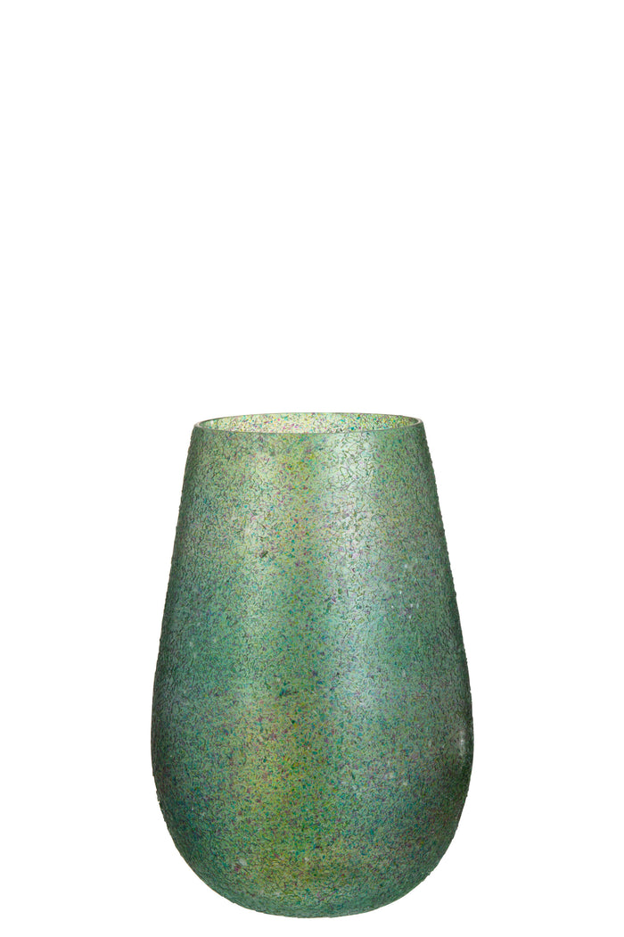 J-Line kaarshouder Tom - glas - groen - large