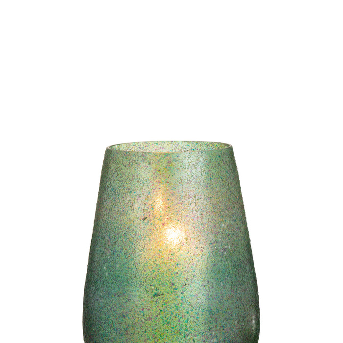 J-Line kaarshouder Tom - glas - groen - large