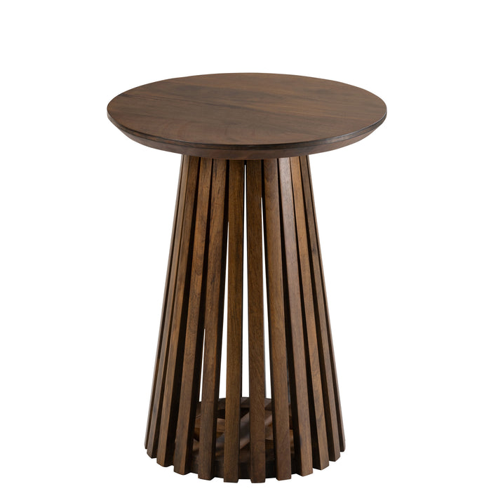 J-Line tafel vincent - hout - bruin - small