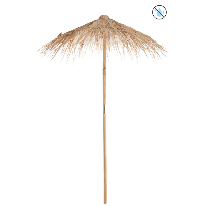 J-Line parasol Stro - naturel - small