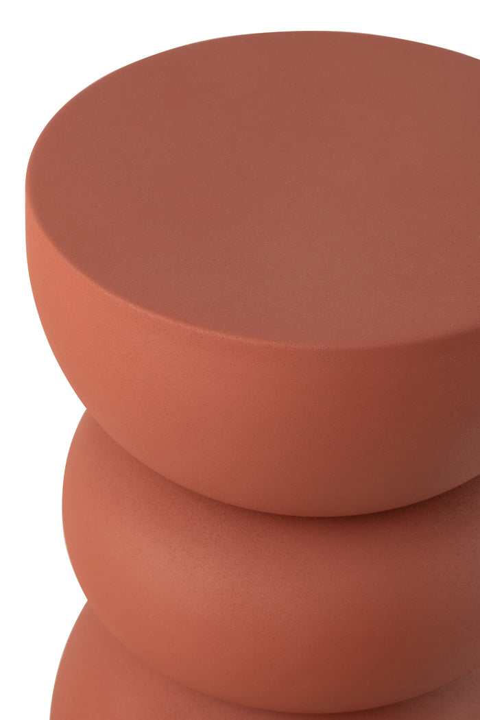 J-Line Bijzettafel Lise Ijzer Roest