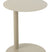 J-Line bijzettafel Rond - metaal - beige
