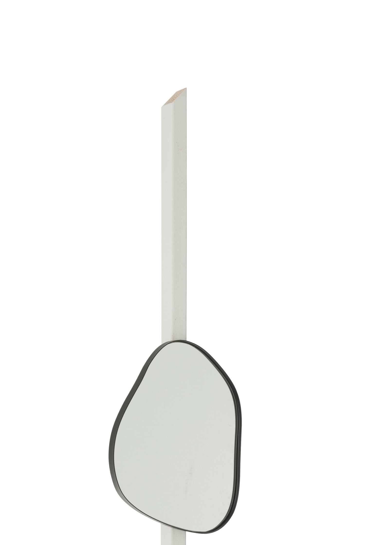 J-Line spiegel Extrema - ijzer|glas - zwart - small - 41 x 29 cm