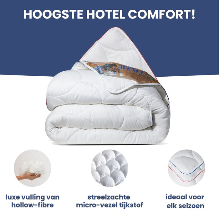 Avenue - Syntetisch 4-Seizoenen Dekbed - 200x220cm